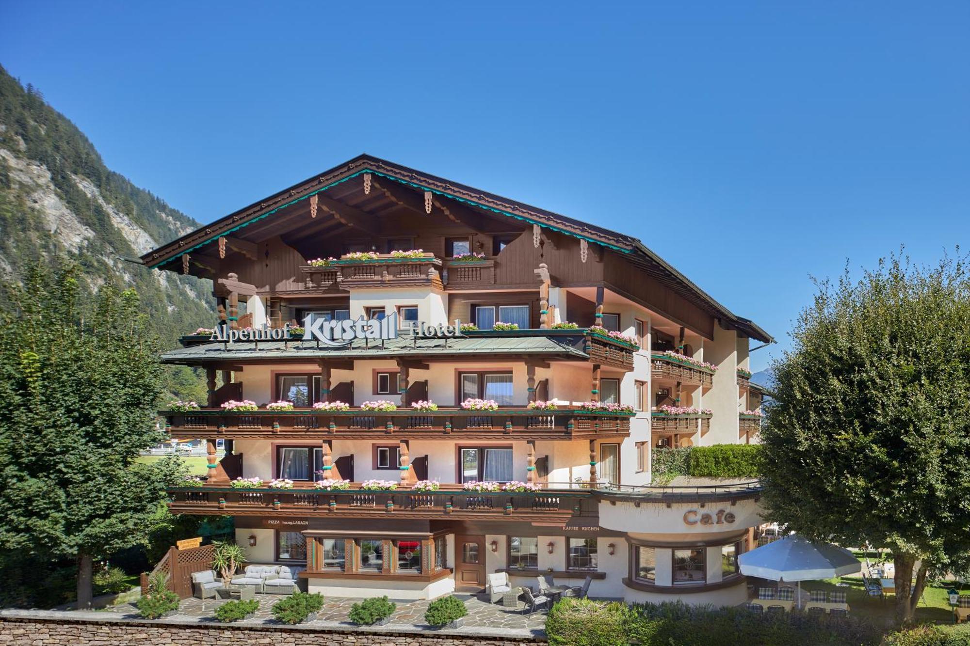 Hotel Alpenhof Kristall Mayrhofen Kültér fotó